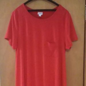 Lularoe red carly